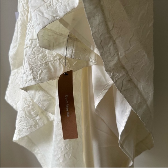 NWT Reformation Edessa Halter Maxi Dress Gown Ivory - Picture 7 of 10